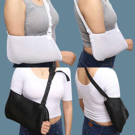 訳あり 当日発送 簡易タイプの三角巾 腕つり アームリーダー アームスリング アームホルダー アームサポーター 腕吊り おしゃれ 骨折 脱臼 四十肩 Arp 7269o Arpacker 通販 Yahoo ショッピング