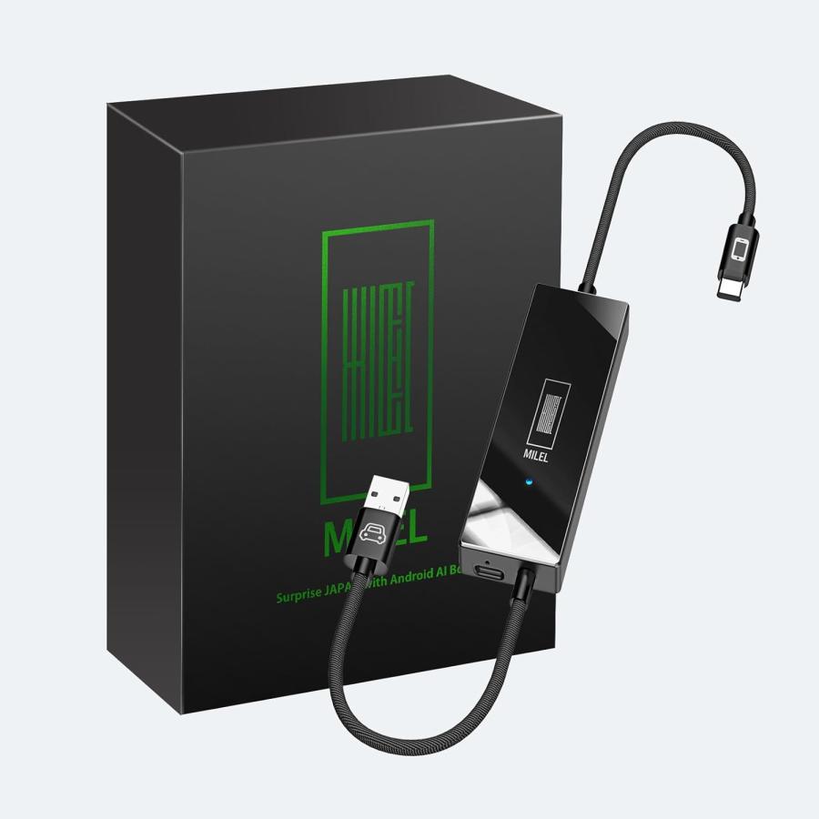 MILEL Android AI Box ブラック　MM1 ブラックフライデー開催中！】MILEL MM1 スマートフォンをカーナビに