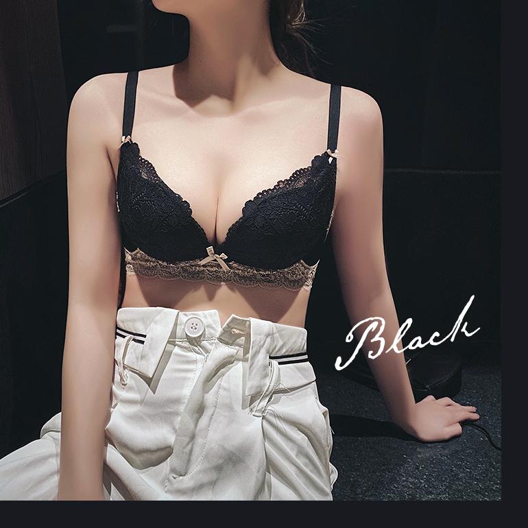 盛れる ブラジャー ノンワイヤー ブラ＆ショーツセット 育乳ブラ 盛り 脇高 脇肉 美胸 ブラ レースブラ 補正ブラ ホールド 小胸 谷間 大人 可愛い 上下 |  | 19