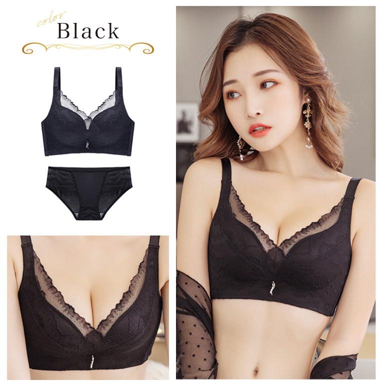 美品 育乳ブラ・育乳キャミ・育尻ガードルセット補正下着 楽盛 ブラジャー ノンワイヤー 育乳ブラ ショーツ セット 脇高