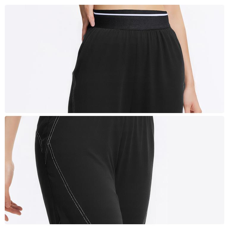 レディース ジョガーパンツ スポーツ 通気性 ストレッチ 美脚 ヨガ ランニング ジム 部屋着 ゆったり 速乾 しわになりにくい 透けない ドレープ性 体型カバー |  | 07