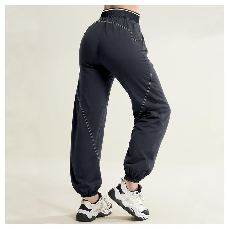 レディース ジョガーパンツ スポーツ 通気性 ストレッチ 美脚 ヨガ ランニング ジム 部屋着 ゆったり 速乾 しわになりにくい 透けない ドレープ性 体型カバー |  | 09