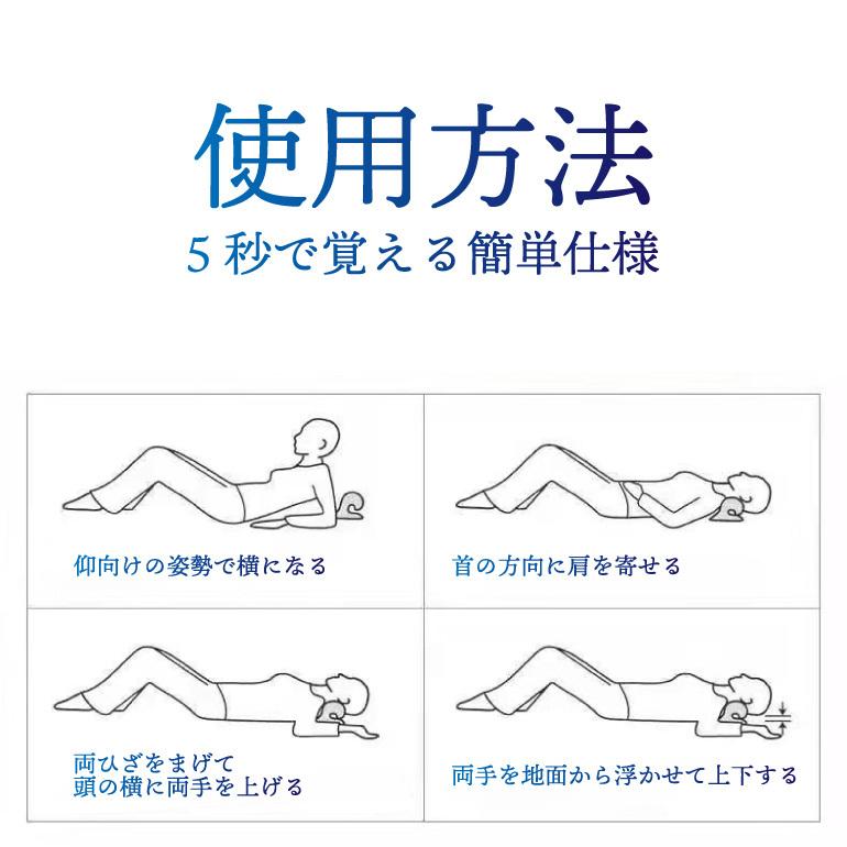 新商品!! プレミアム2WAYネックピロー ブラック 首こり 肩こり 寝るだけ oyasumineck_1.jpg