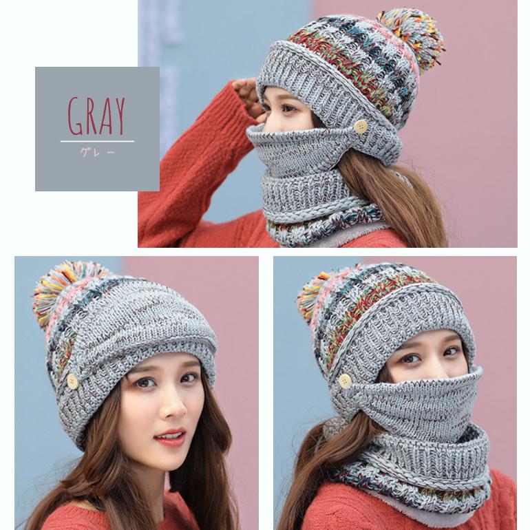 rieeir 様リクエスト　スヌード帽子セット ベストセレクション! リクエスト版 手編みの帽子・マフラー