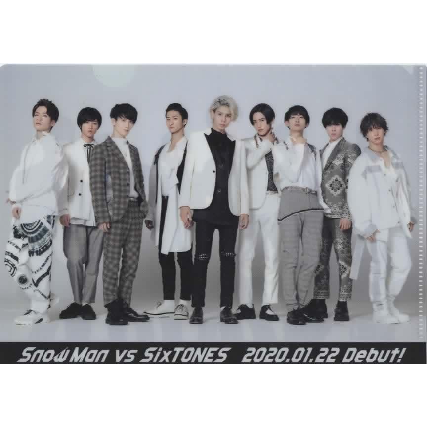 Snow Man(スノーマン) A5サイズクリアファイル「D.D/Imitation Rain