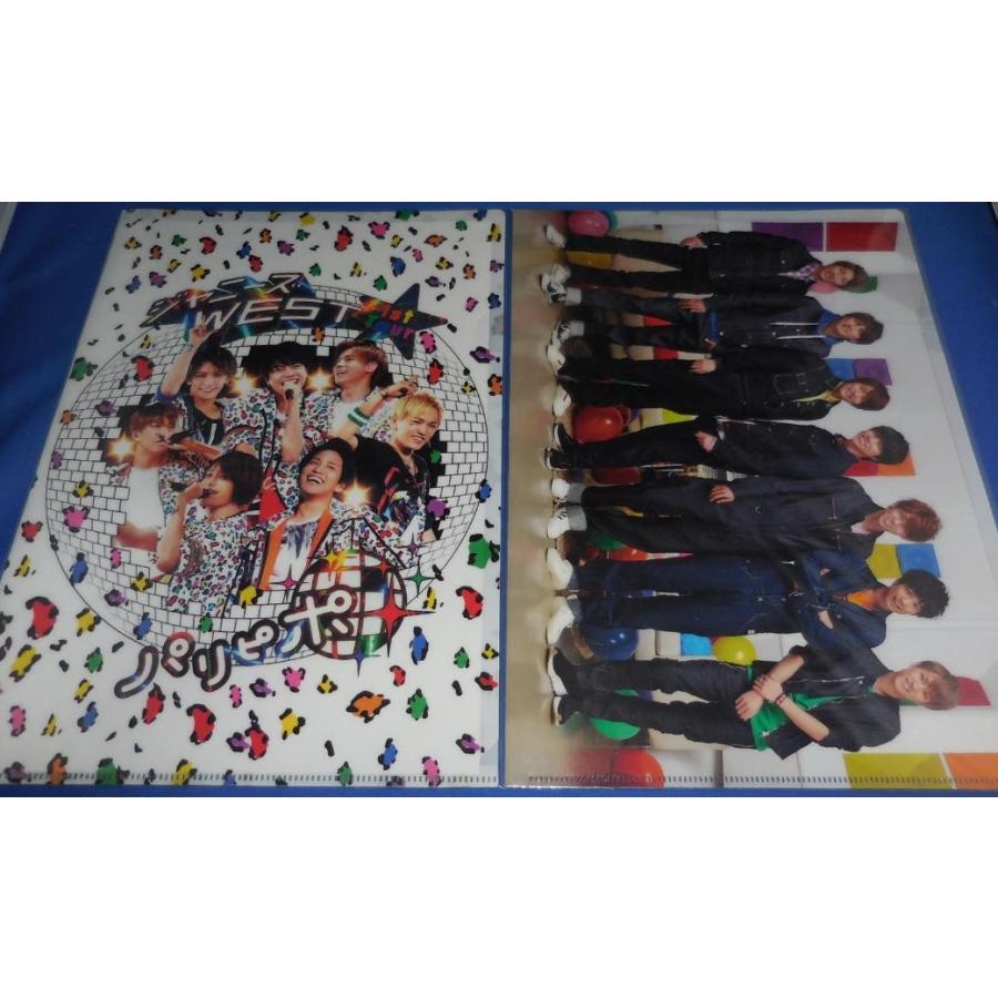 ジャニーズWEST(WEST.) 公式クリアファイル 4枚セット A4サイズ