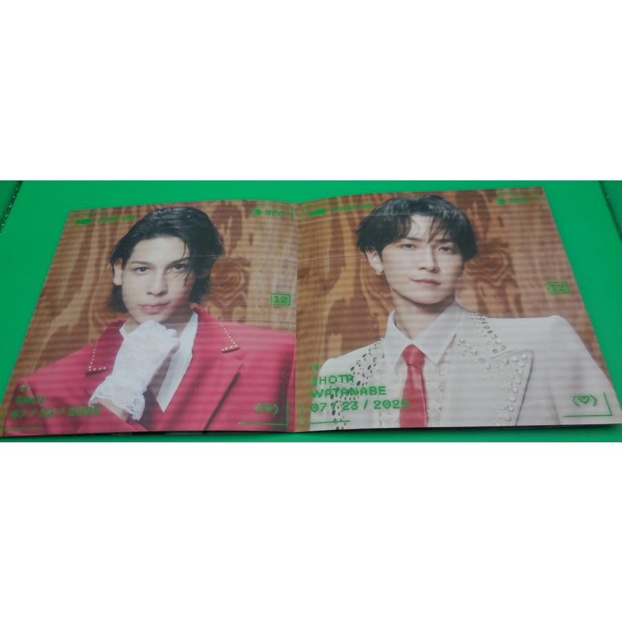 Snow Man(スノーマン) ソロアザージャケット(蛇腹仕様)「SERIOUS」通常