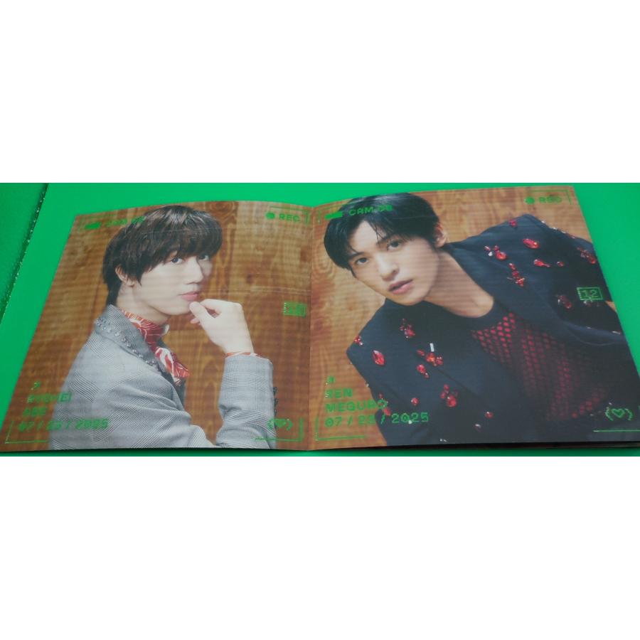 Snow Man(スノーマン) ソロアザージャケット(蛇腹仕様)「SERIOUS」通常