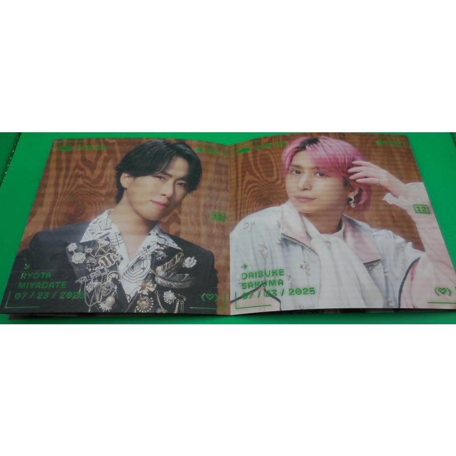 Snow Man(スノーマン) ソロアザージャケット(蛇腹仕様)「SERIOUS」通常