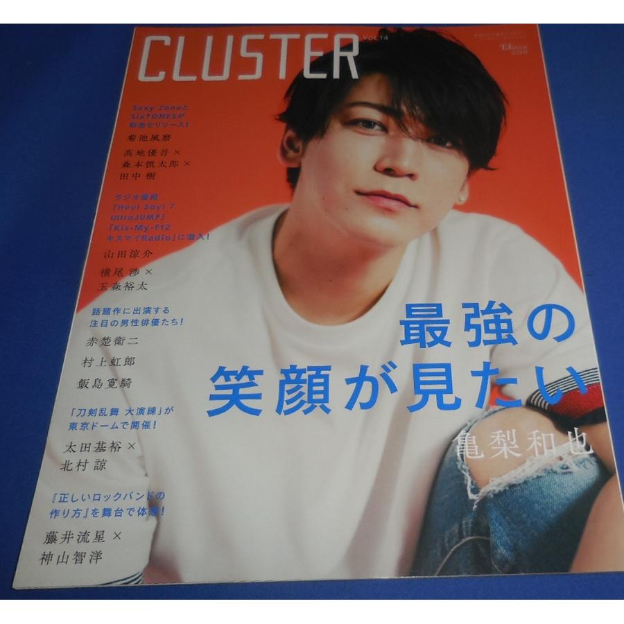 CLUSTER Vol.14 亀梨和也/菊池風磨/高地優吾×森本慎太郎×田中樹/山田涼介/横尾渉×玉森裕太/藤井流星×神山智洋