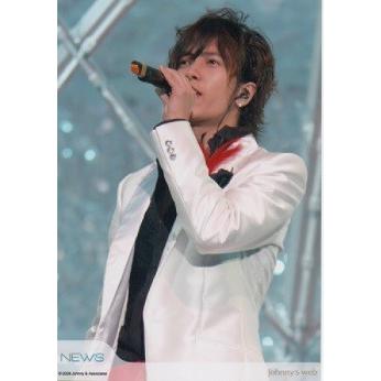 山下智久 公式生写真 Newsロゴ 08年 衣装白 黒 赤 マイク持ち 背景水色 Fb アレイズブック ヤフーshop 通販 Yahoo ショッピング