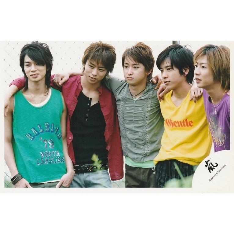 嵐 集合 公式生写真 嵐ロゴ 真ん中大野 目線左方向 大野智 櫻井翔 二宮和也 相葉雅紀 松本潤 Fb アレイズブック ヤフーshop 通販 Yahoo ショッピング