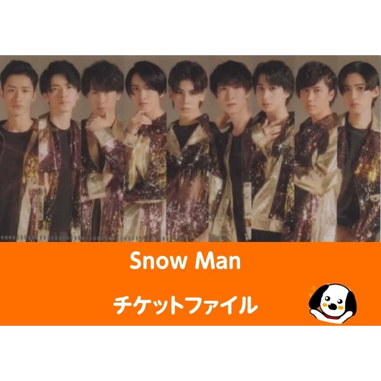 Man 深澤辰哉 アクスタ 集合クリアファイルチケットファイル Snow Man(スノーマン) チケットファイル「'20夏」公式グッズ