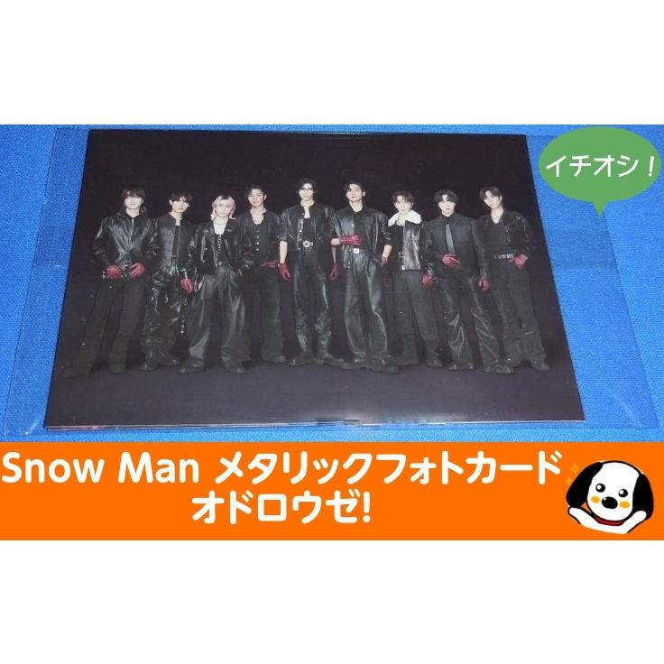 Snow Man(スノーマン) メタリックフォトカード2枚組「オドロウゼ