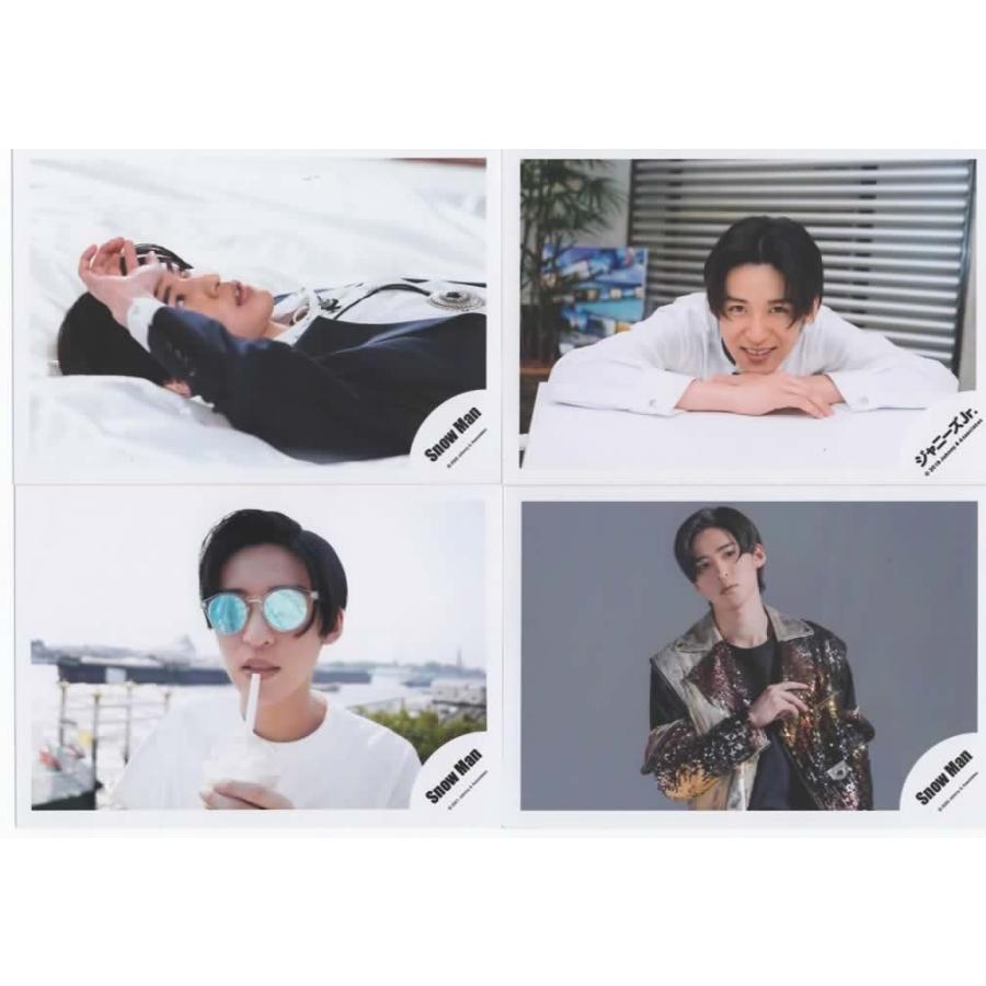 目黒蓮 公式写真 4枚セット Snow Man スノーマン 公式グッズ