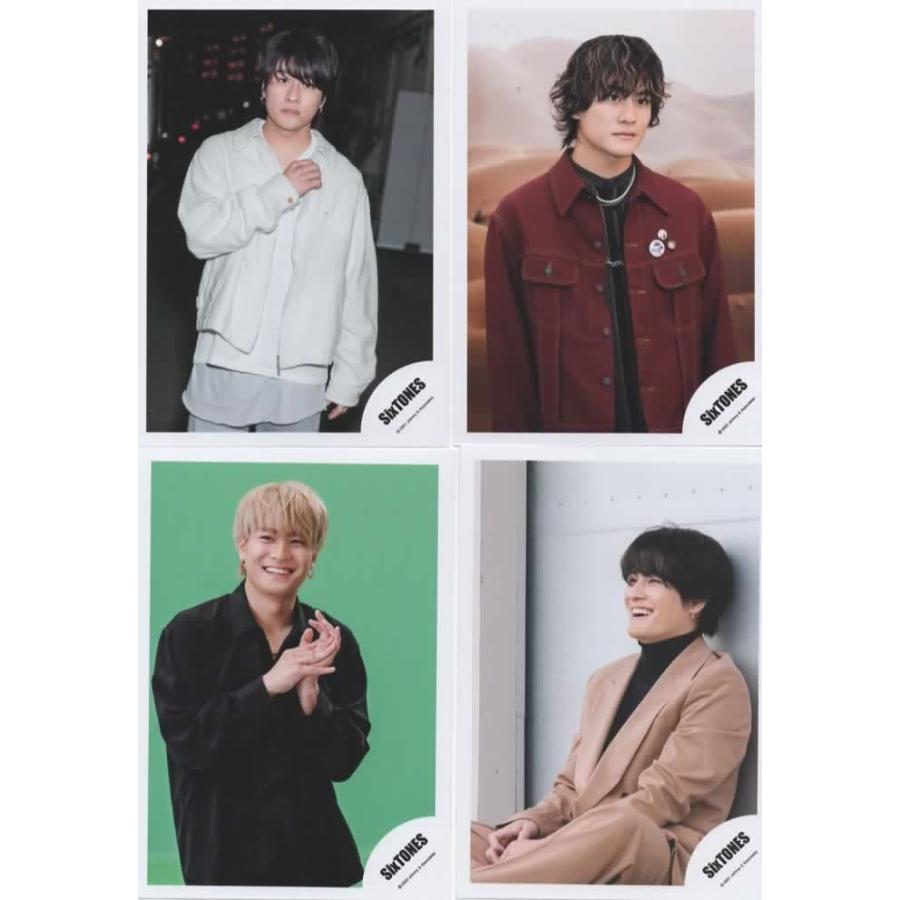 森本慎太郎 公式写真 4枚セット 公式グッズ SixTONES ストーンズ