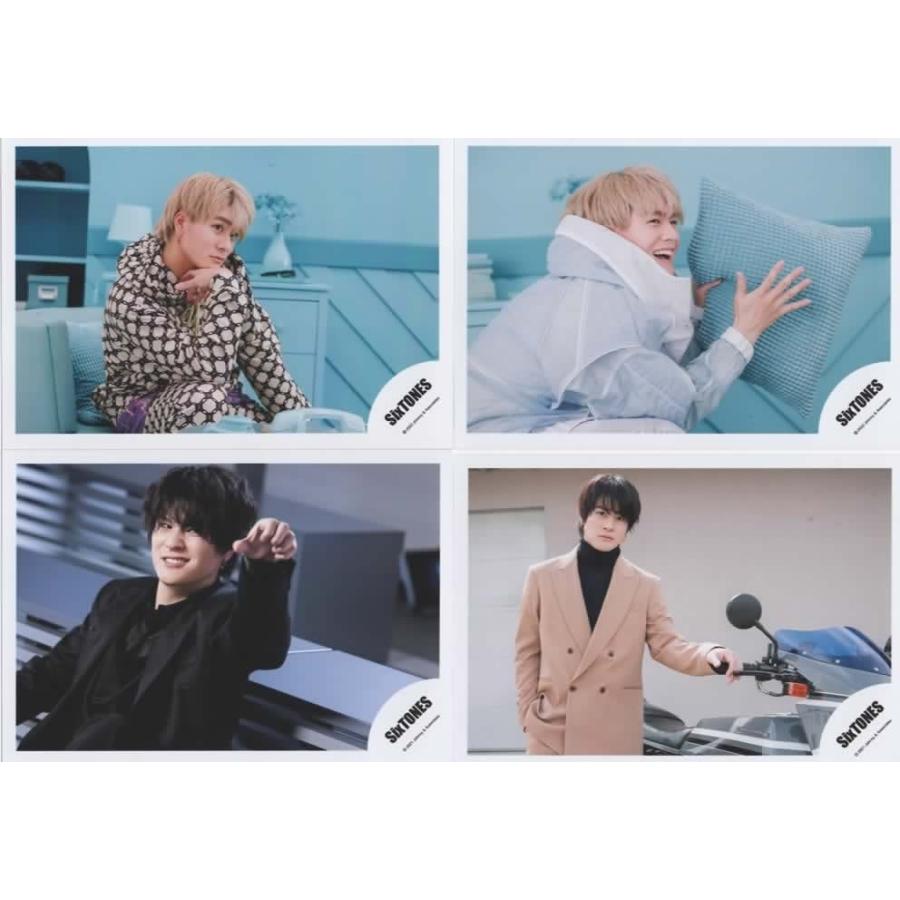 SixTONES 森本慎太郎 公式写真 オフショ 森本慎太郎 公式写真 4枚セット 公式グッズ SixTONES ストーンズ