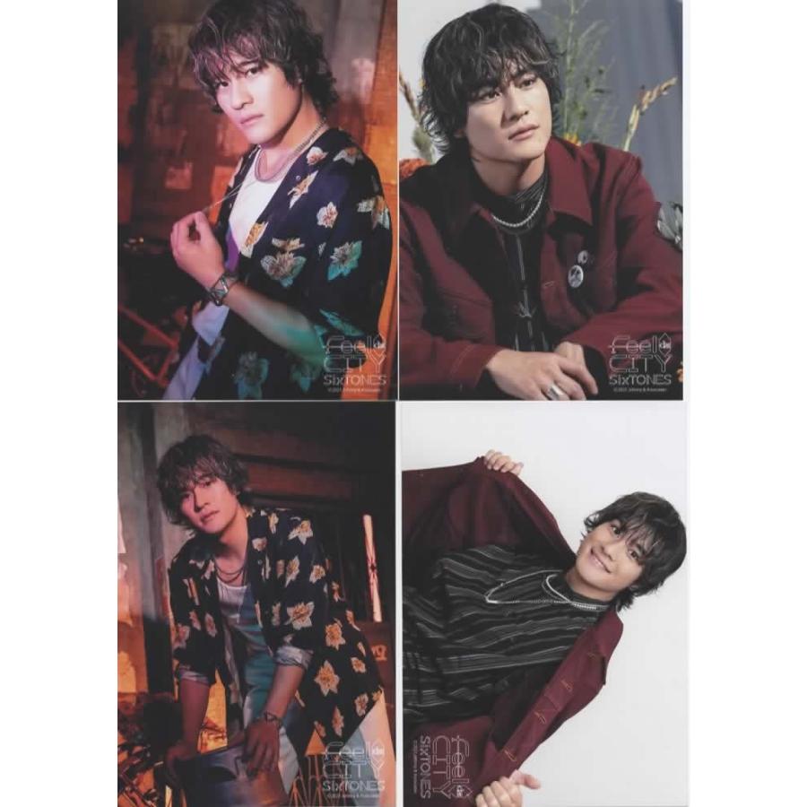 森本慎太郎 公式写真 4枚セット 公式グッズ SixTONES ストーンズ