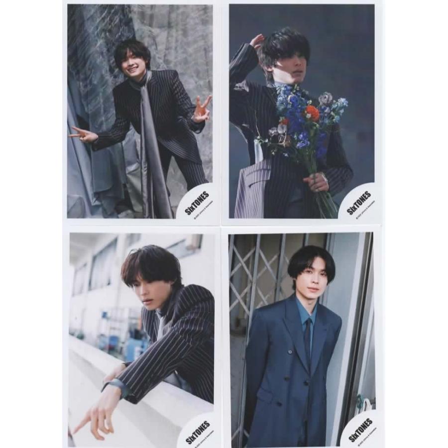 松村北斗 公式写真 4枚セット 公式グッズ SixTONES ストーンズ