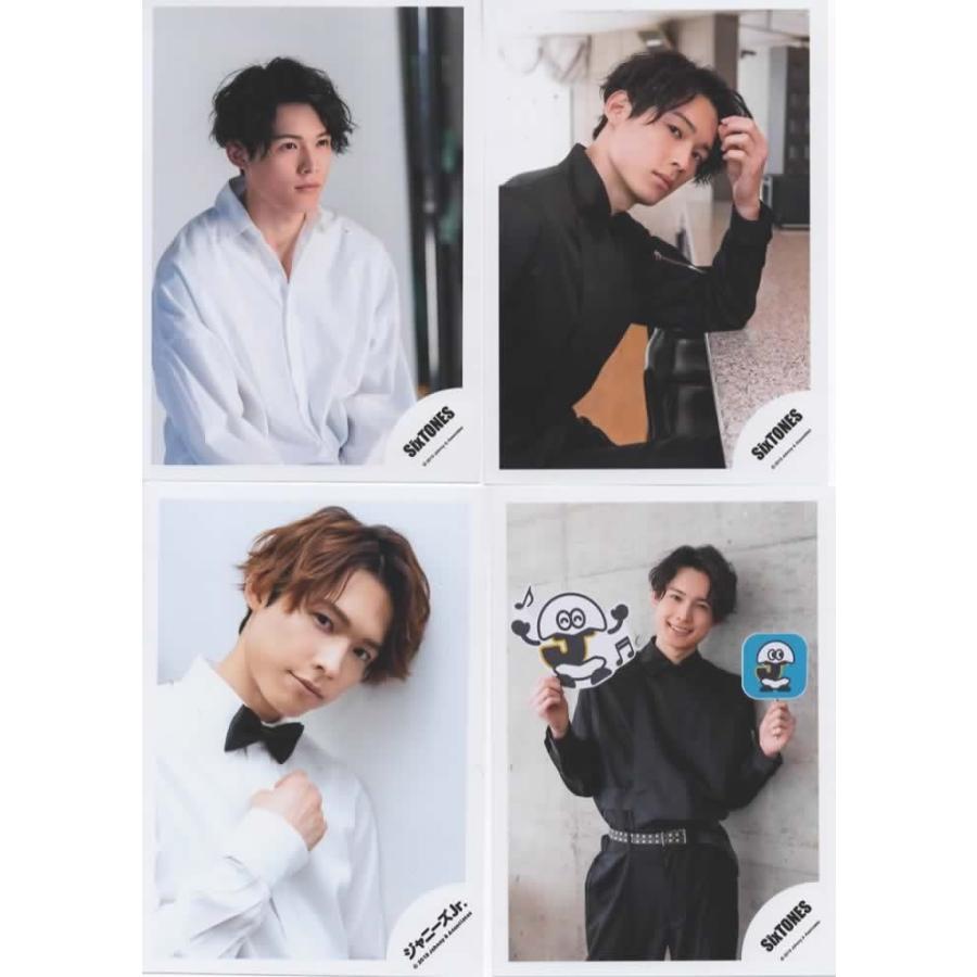 松村北斗 公式写真 4枚セット 公式グッズ SixTONES ストーンズ
