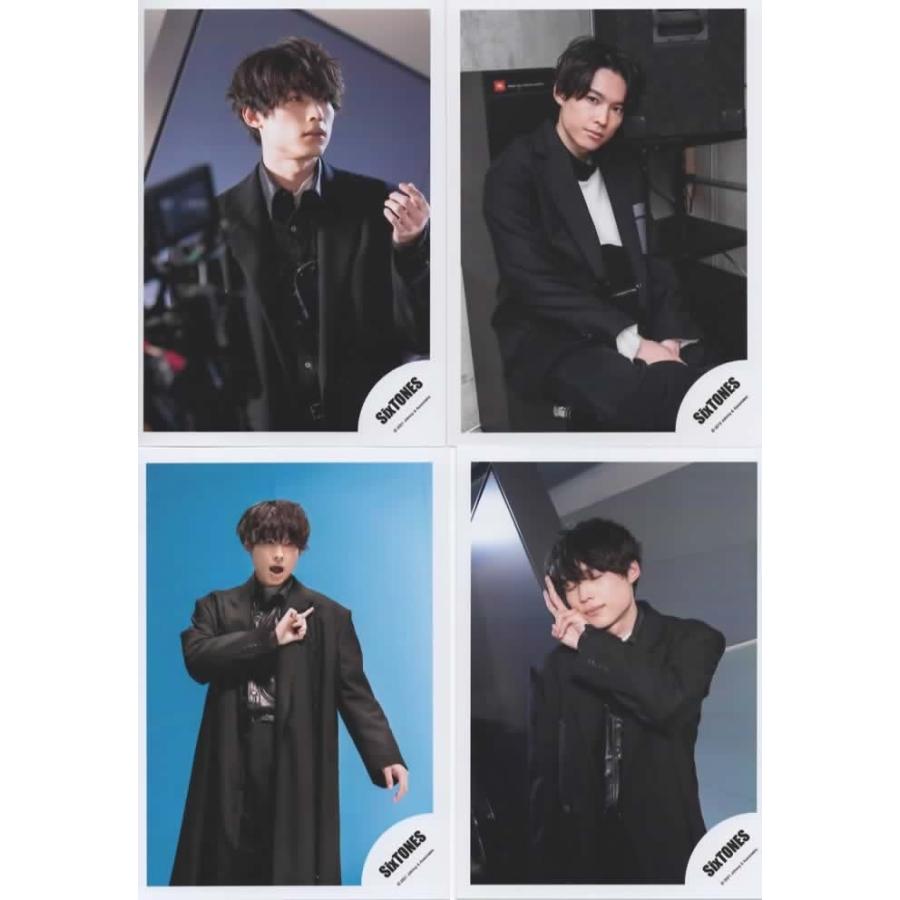 松村北斗 公式写真 4枚セット 公式グッズ SixTONES ストーンズ