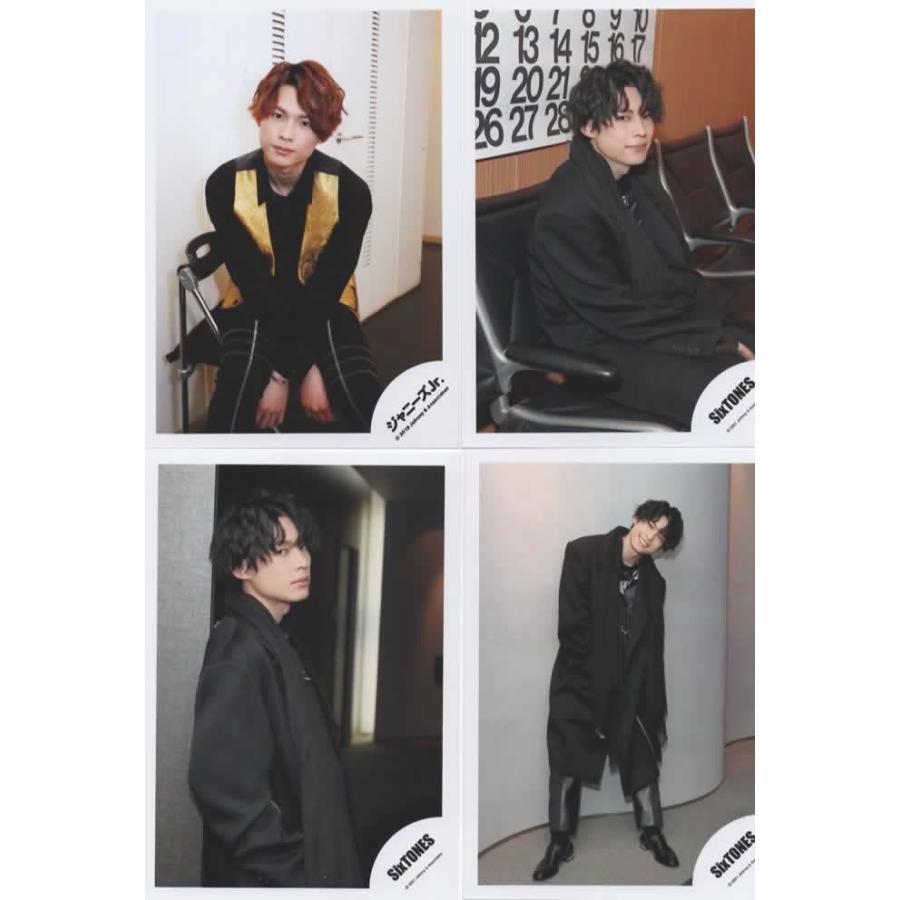 松村北斗 公式写真 4枚セット 公式グッズ SixTONES ストーンズ