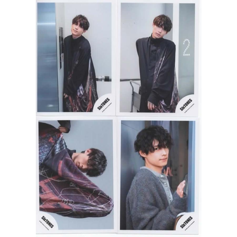 松村北斗 公式写真 4枚セット 公式グッズ SixTONES ストーンズ
