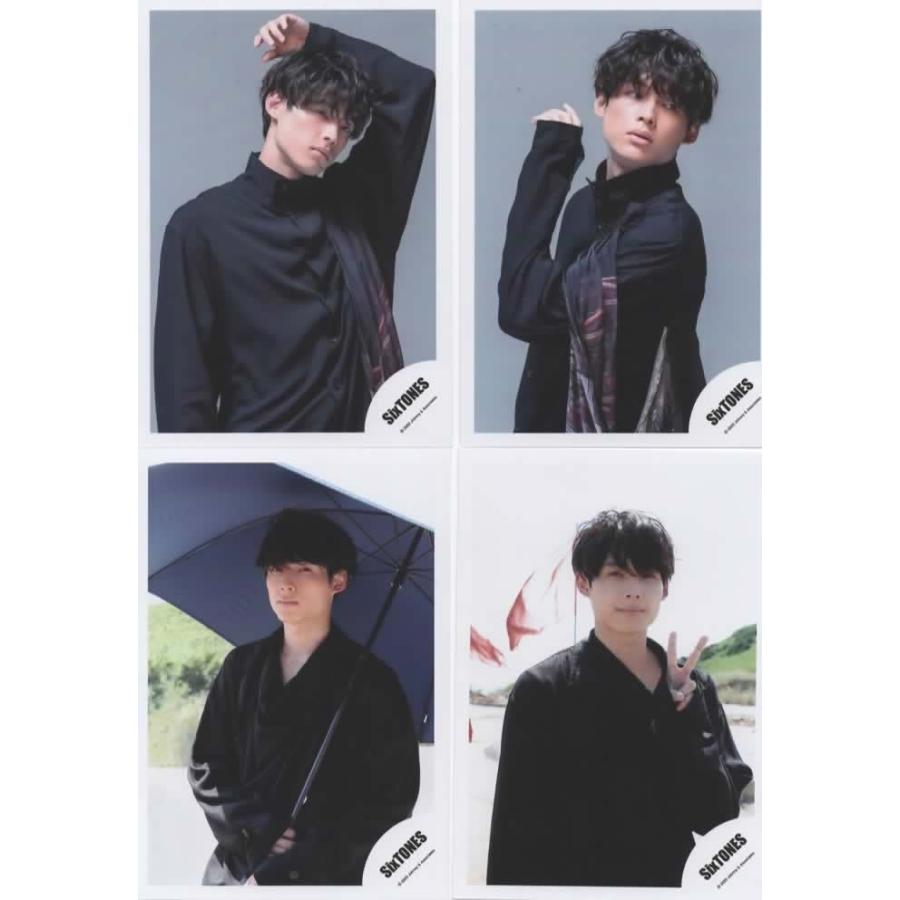松村北斗 公式写真 4枚セット 公式グッズ SixTONES ストーンズ