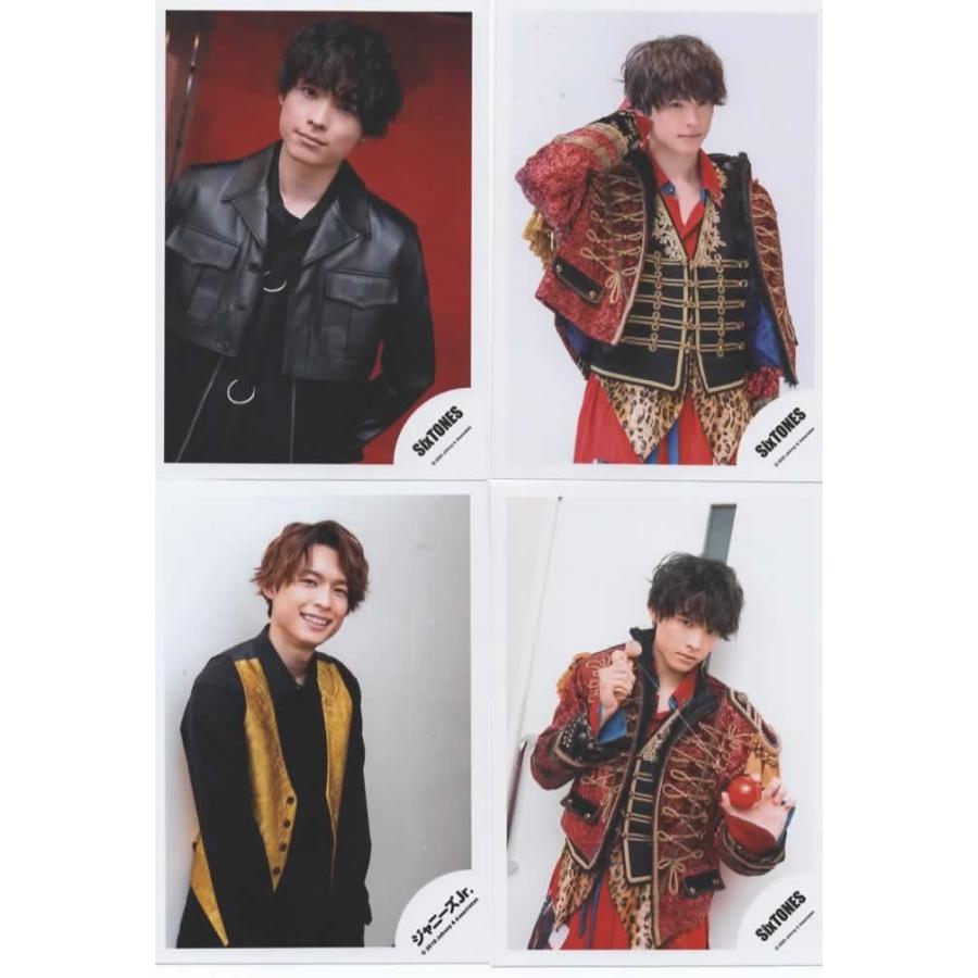 松村北斗 公式写真 4枚セット 公式グッズ SixTONES ストーンズ