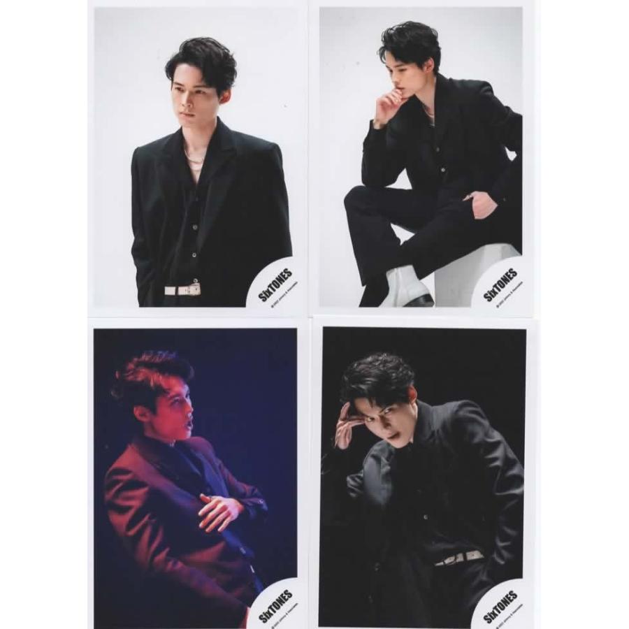 松村北斗 公式写真 4枚セット 公式グッズ SixTONES ストーンズ