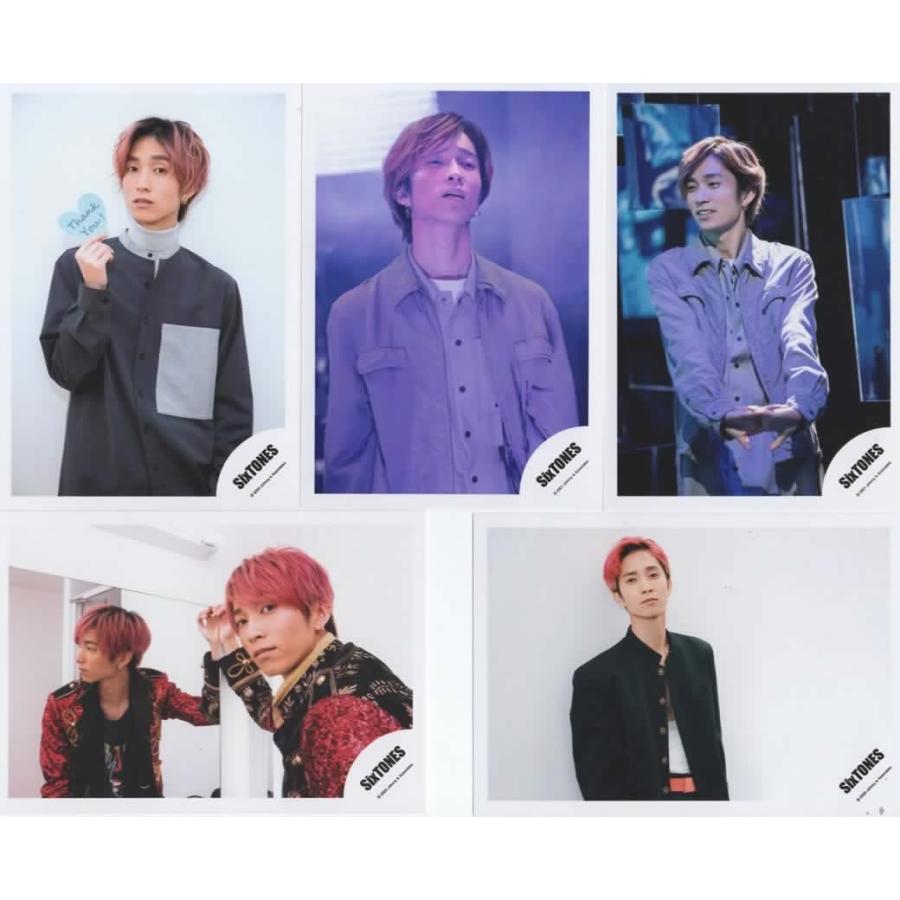 田中樹 公式写真 5枚セット 公式グッズ SixTONES ストーンズ
