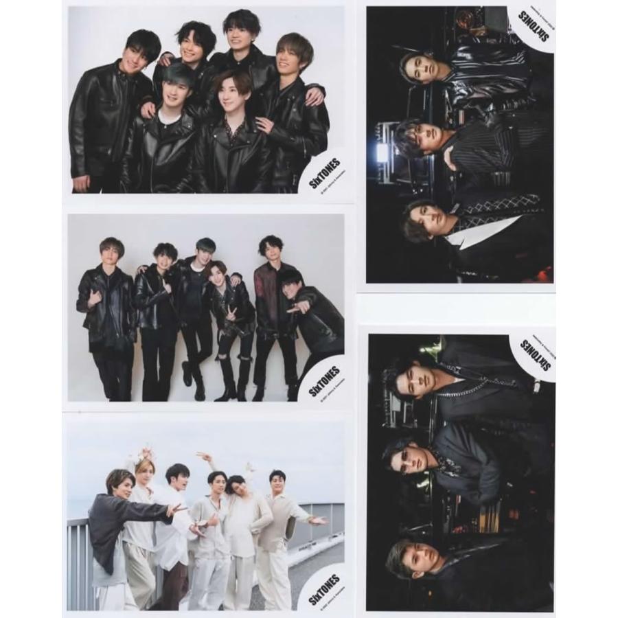 SixTONES 公式写真 大量セット　127枚 SixTONES 公式写真 5枚セット 公式グッズ ストーンズ L判フォト