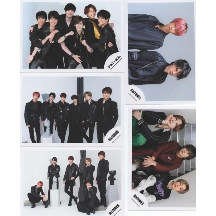 SixTONES 公式写真 約120枚 SixTONES 公式写真 5枚セット 公式グッズ ストーンズ L判フォト