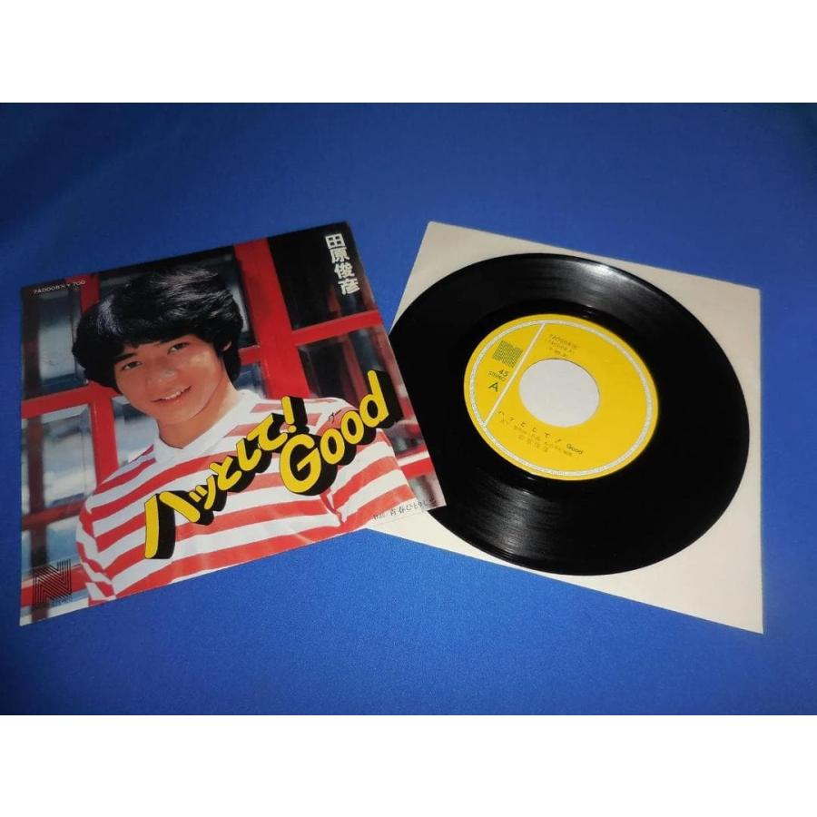ハッとして!Good!(グー)/田原俊彦・EPレコード シングルレコード