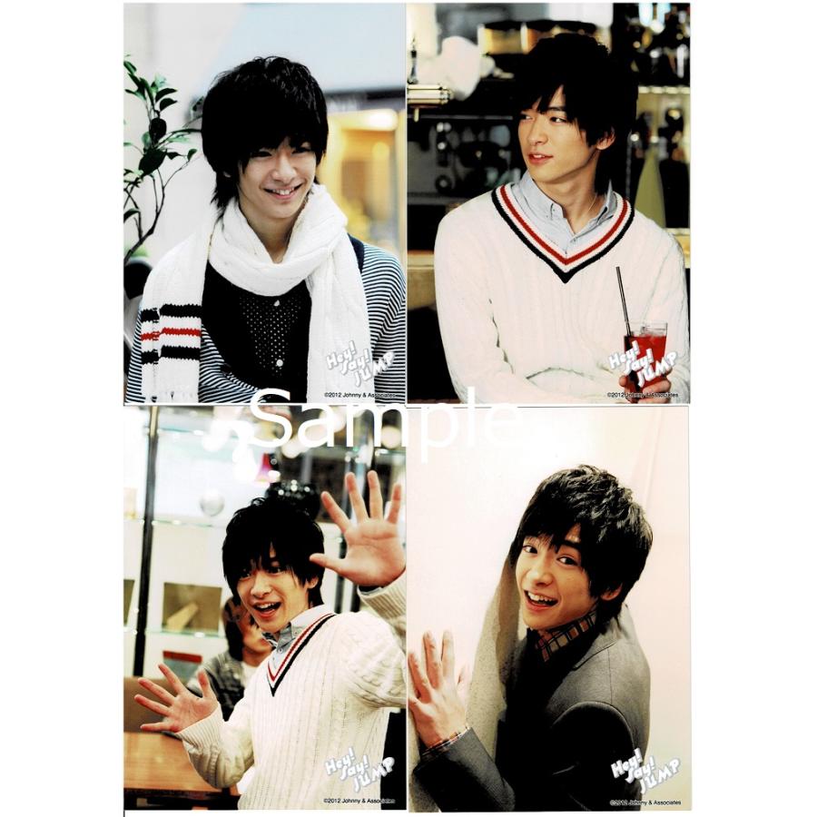 知念侑李(Hey!Say!JUMP) 公式生写真 4枚セット 2012 公式フォトセット 