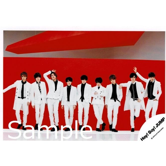 Hey Say Jump 集合 公式生写真 Precious Girl 真ん中山田 衣装白 黒 背景赤 Y 950 アレイズブック ヤフーshop 通販 Yahoo ショッピング