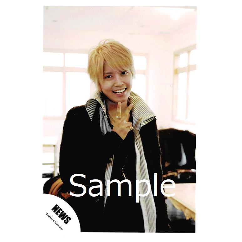 手越祐也(NEWS) 公式生写真 テゴマス「サヨナラにさよなら」・衣装黒  