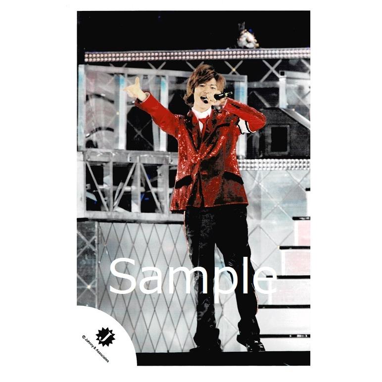 薮宏太(Hey!Say!JUMP) 公式生写真 Jロゴ・ライブ・衣装赤×白×黒・全身  