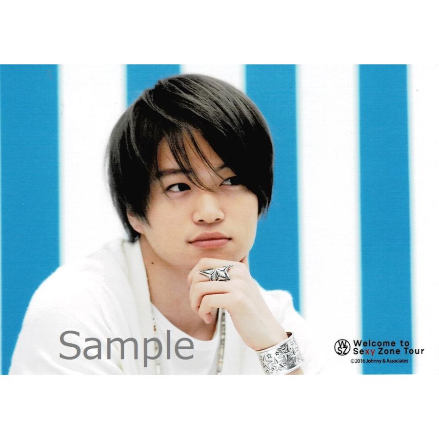 菊池風磨 Sexy Zone 公式生写真 Welcome To Sexy Zone Tour 16 衣装白 背景水色 白 口閉じ 目線右 Z アレイズブック ヤフーshop 通販 Yahoo ショッピング