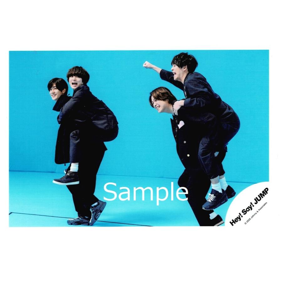 有岡大貴 中島裕翔 伊野尾慧 高木雄也 Hey Say Jump 公式生写真 I Am Muah Muah 衣装紺 全身 背景水色 おんぶ Z 135 アレイズブック ヤフーshop 通販 Yahoo ショッピング
