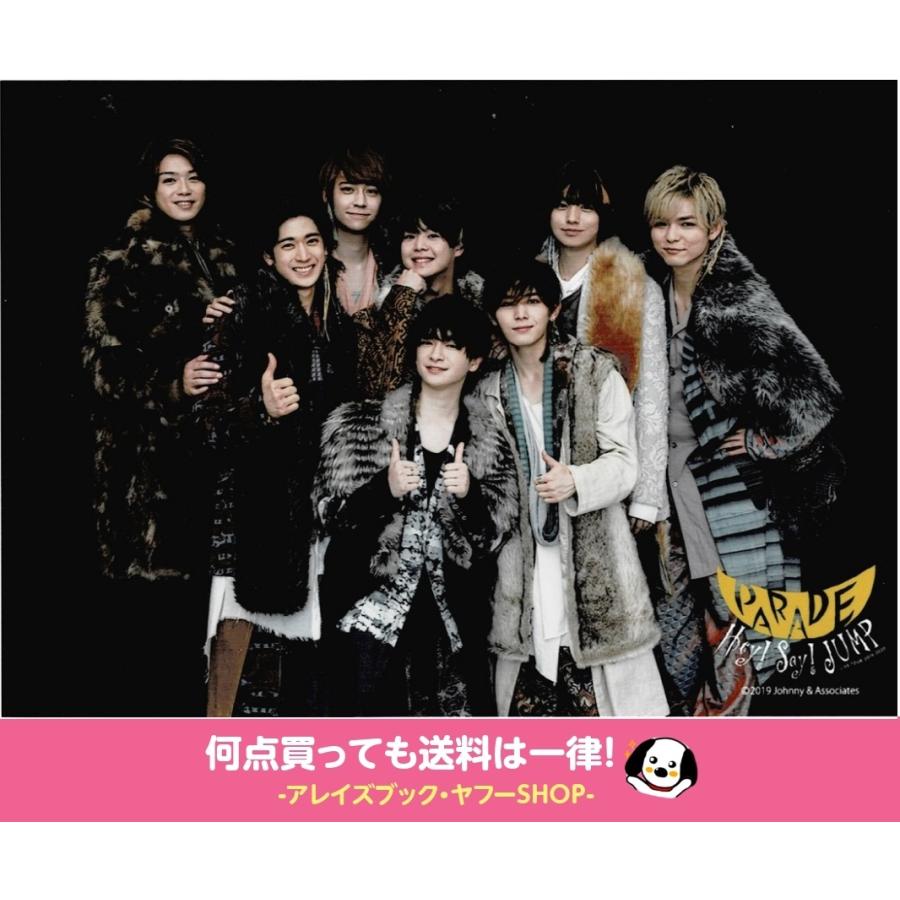 Hey Say Jump 集合 公式生写真 Parade 19 カメラ目線 背景黒 3人親指立て Z アレイズブック ヤフーshop 通販 Yahoo ショッピング