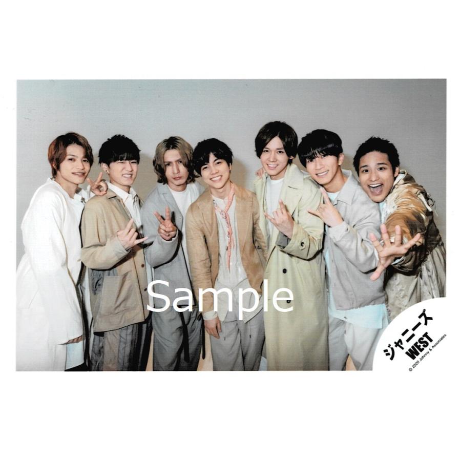 ジャニーズwest 集合 公式生写真 証拠 Mv ジャケ写オフショット カメラ目線 背景グレー 真ん中重岡 中間藤井ピース Z 152 アレイズブック ヤフーshop 通販 Yahoo ショッピング