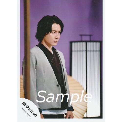 安田章大 関ジャニ 公式生写真 侍唄 衣装グレー 黒 背景紫 白 黒 Z 1615 アレイズブック ヤフーshop 通販 Yahoo ショッピング