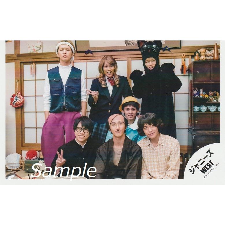 ジャニーズWEST 集合 公式生写真/ズンドコパラダイス・カメラ目線 