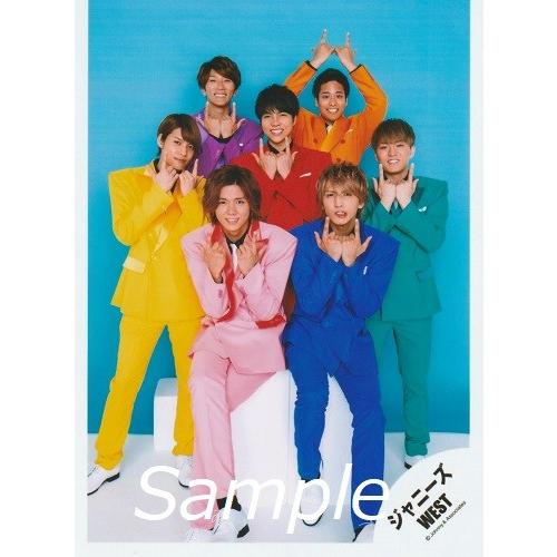 ジャニーズwest 集合 公式生写真 おーさか愛 Eye 哀 カメラ目線 背景水色 Z 1862 アレイズブック ヤフーshop 通販 Yahoo ショッピング