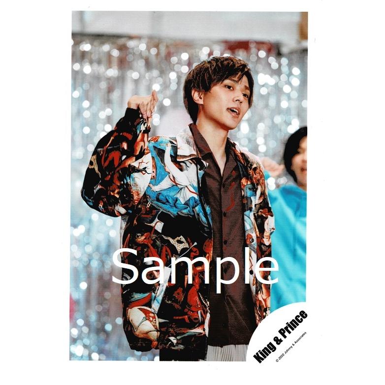 永瀬廉 キンプリ 公式生写真 アルバム L Mv ジャケ写オフショット 衣装黒