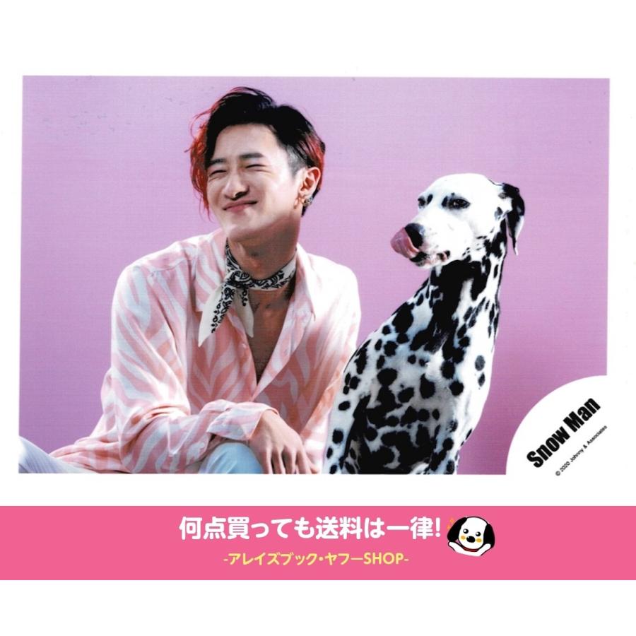 岩本照 Snow Man スノーマン 公式生写真 シングル Kissin My Lips Stories Mv ジャケ写 特典映像オフショット 衣装ピンク 白 背景紫 犬 Z 291 アレイズブック ヤフーshop 通販 Yahoo ショッピング