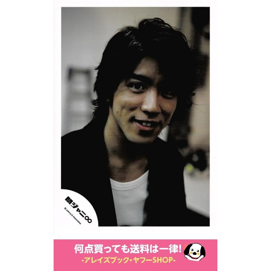 村上信五 関ジャニ 公式生写真 衣装黒 白 カメラ目線 歯見せ Z アレイズブック ヤフーshop 通販 Yahoo ショッピング