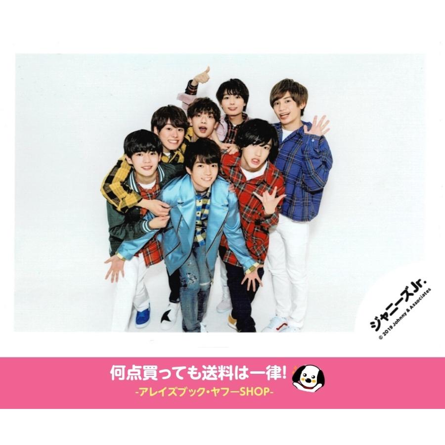 なにわ男子 集合 公式生写真 ジャニーズJr. ロゴ・ ジャニーズ 