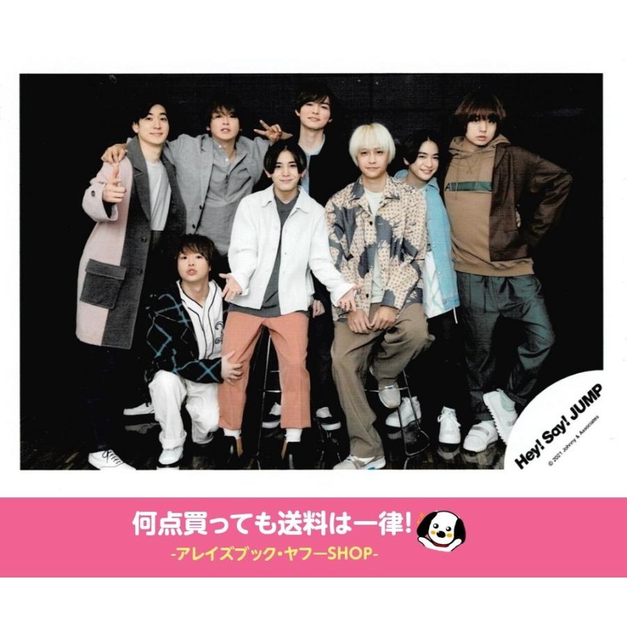 Hey Say Jump 集合 公式生写真 Hey Say Jump アーティスト写真撮影オフショット 背景黒 全身 カメラ目線 Z アレイズブック ヤフーshop 通販 Yahoo ショッピング